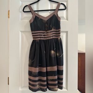 Anthropologie size 0 (Burlapp brand) semi formal cocktail dress